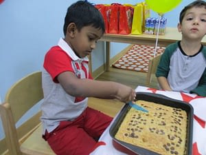 cake and Ashwin Sunil