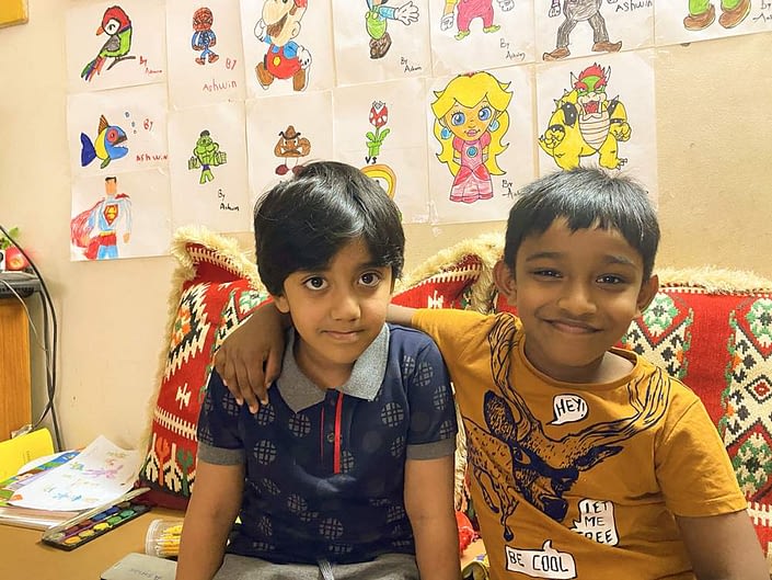 super pictures of Ashwin and Omar